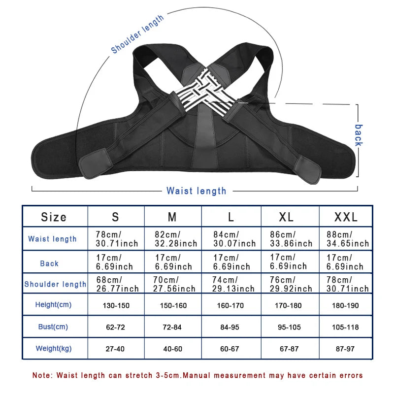 PosturePerfect™ Back Support Brace